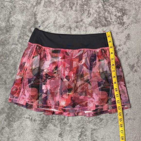 Lululemon Pace Rival Skirt Sun Dazed Multi Color  Athletic Skort Size 4 … - Picture 14 of 14